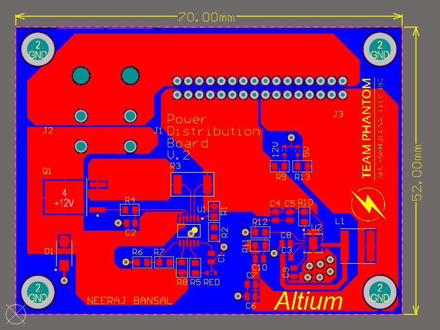 Manufactured PCB